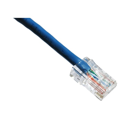 Axiom Manufacturing Axiom 18-Inch Cat6 550Mhz Patch Cable Non-Booted (Blue) C6NB-B18IN-AX
